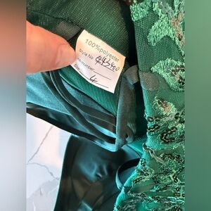 Emerald Green Going Out Dress